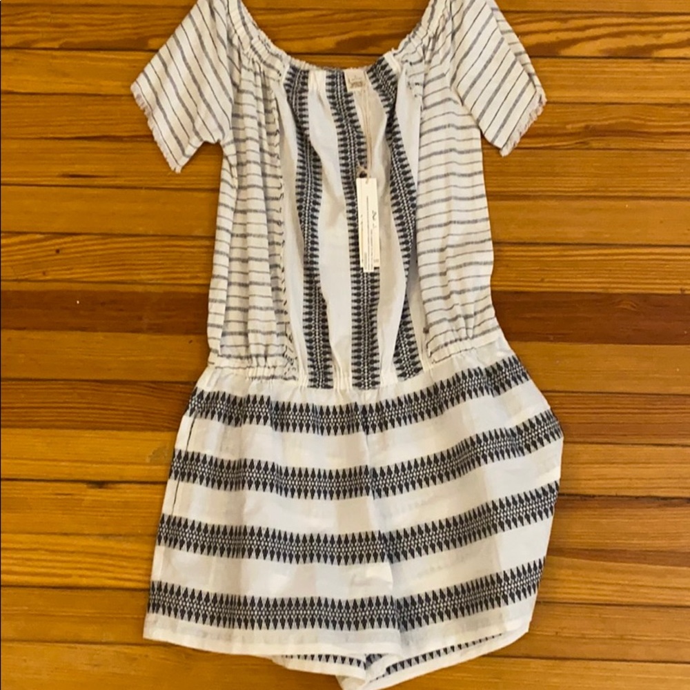 Strapless Romper